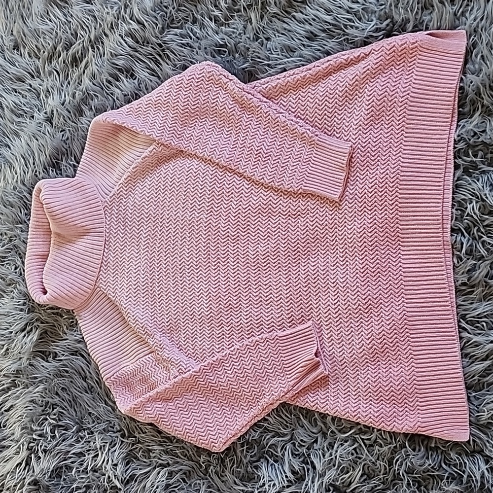 Beautiful pink turtleneck sweater
